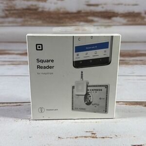 Square Reader Credit Debit Card Swipe iPhone Android 3.5mm New Sealed